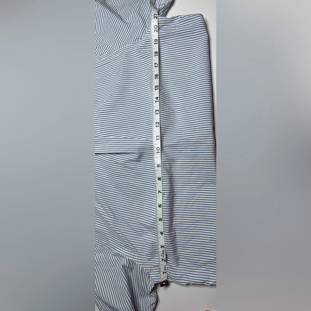 Polo Ralph Lauren Blue Striped Button Up Shirt. Small Great Condition Preppy